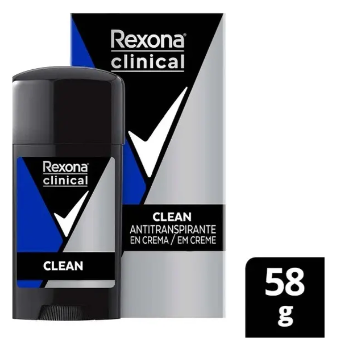 Desodorante Rexona Clinical Clean 58 g
