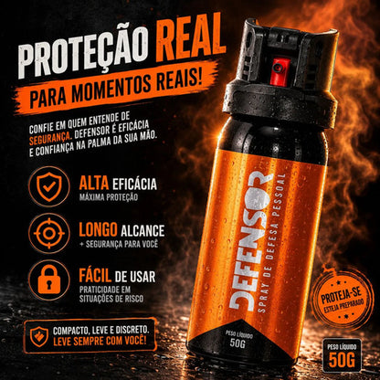 Spray De Pimenta Defesa Pessoal Defensor Piperina